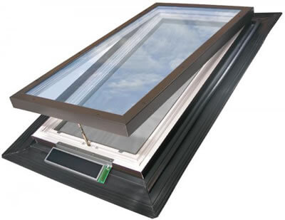 Wasco Solar Venting Deck Mounted Skylights