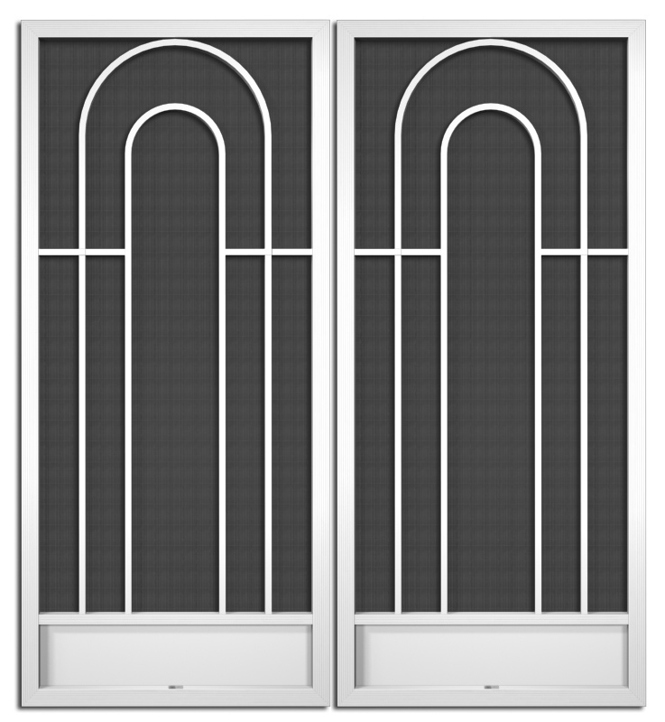 Ambassador French Screen Doors pca products, P-Series, P-150, aluminum screen door, ambassador, French door