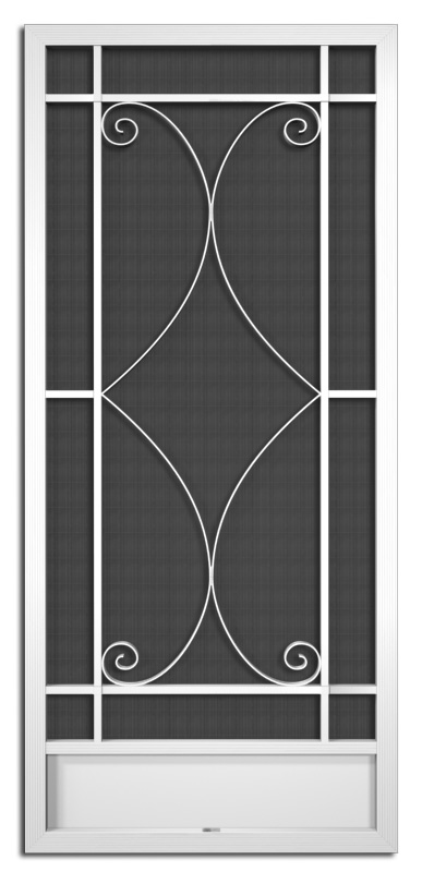 Riverside Screen Door pca products, Q-Series, Q-1515, aluminum screen door