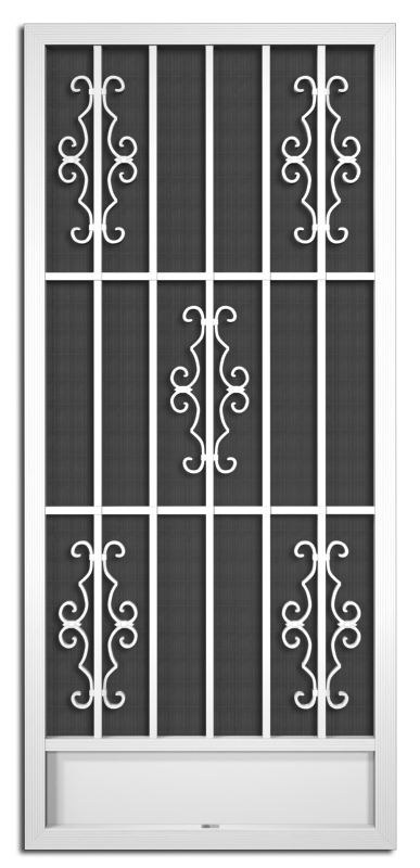 Tapestry Screen Door pca products, T-Series, T-1270, aluminum screen door