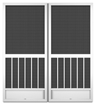 Westmore French Screen Doors pca products, A-Series, A-500, aluminum screen door, west more, french door