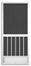 Westmore Screen Door - A-500+32x80+KP-8-18/14-Mesh+White+EZPull