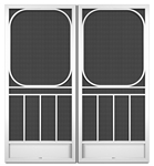Roseberry French Screen Doors pca products, B-Series, B-300, aluminum screen door, roseberry, french door