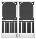 Victoria French Screen Doors pca products, B-Series, B-500, aluminum screen door, Victoria, French door