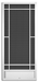 Highland Park Screen Door - Q-1500+32x80+KP-8-18/14-Mesh+White+EZPull