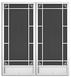 Madison French Screen Doors pca products, Q-Series, Q-1530, aluminum screen door, Madison, French door