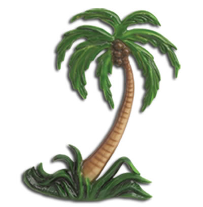 Palm Tree Airbrushed Reversed