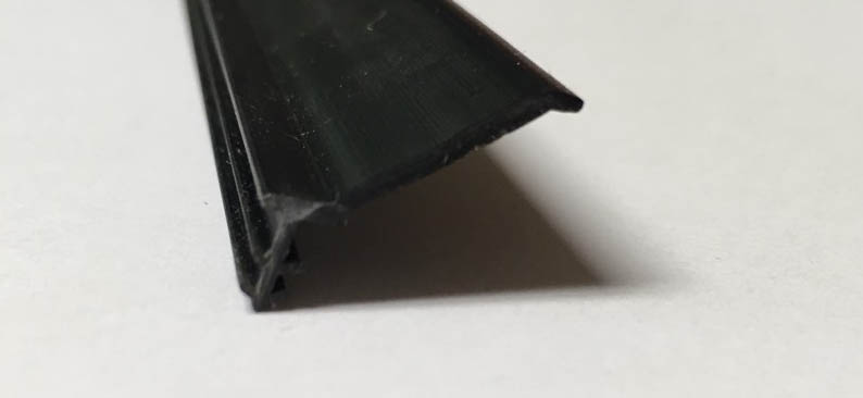 Black Fiberglass Sill Seal 7-0 7ft lengths 037330 