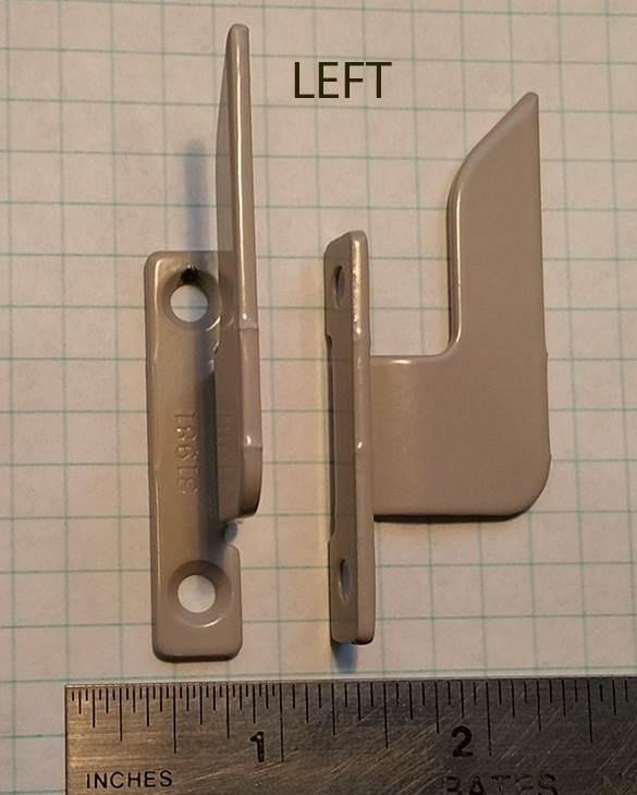 Left Sash Keeper mfg after 98 bag of 2 096347 