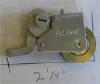 Pair(s)of Screen Rollers for Sliding Patio Door - Old Style - Sand 25703 
