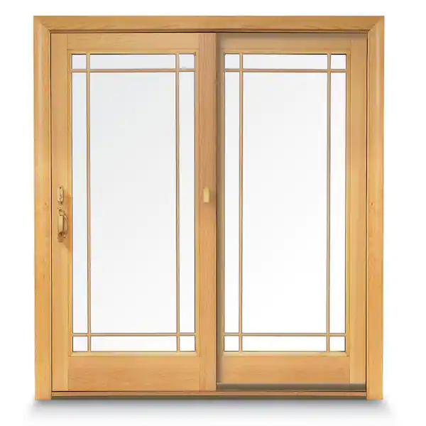 Sliding Patio Doors Wood & Aluminum Clad 