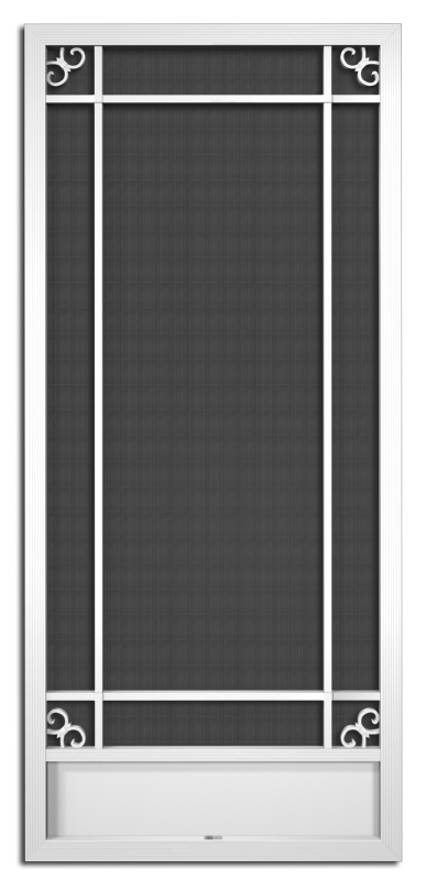 Delavan Screen Door pca products, Q-Series, Q-1550, aluminum screen door