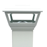 Fairway 4in Carriage Light Solar Post Cap