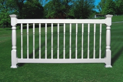 Fairway Standard Vinyl Railing Kit (6ft shown)
