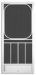 Roseberry Screen Door - B-300+32x80+KP-8-18/14-Mesh+White+EZPull
