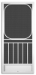 Victoria Screen Door - B-500+32x80+KP-8-18/14-Mesh+White+EZPull