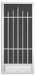 Capri Screen Door - C-510+32x80+KP-8-18/14-Mesh+White+EZPull