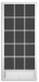 Palmer Woods Screen Door - I-750+32x80+KP-8-18/14-Mesh+White+EZPull