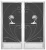 Seabrook French Screen Doors pca products, nature series, N-2000, aluminum screen door, sea brook, French door