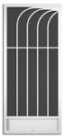 Belize Screen Door pca products, N-Series, N-1050, aluminum screen door, Belize