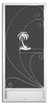Seabrook Screen Door pca products, nature series, N-2000, aluminum screen door, sea brook