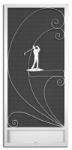 San Destin Screen Door pca products, nature series, N-2040, aluminum screen door, san Destin