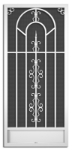 French Quarter Screen Door pca products, O-Series, O-250, aluminum screen door