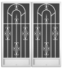 Sonesta French Screen Doors pca products, O-Series, O-300, aluminum screen door, Sonesta, French door