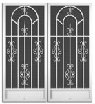 Sonesta French Screen Doors pca products, O-Series, O-300, aluminum screen door, Sonesta, French door