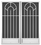 Imperial French Screen Doors pca products, P-Series, P-100, aluminum screen door, imperial, French door