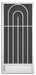 New Amsterdam Screen Door pca products, P-Series, P-130, aluminum screen door
