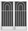 Marquis French Screen Doors pca products, P-Series, P-140, aluminum screen door, marquis, French door