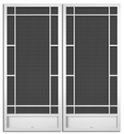Hyde Park French Screen Doors pca products, Q-Series, Q-1520, aluminum screen door, Hyde park, French door