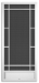 Hyde Park Screen Door - Q-1520+32x80+KP-8-18/14-Mesh+White+EZPull