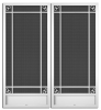 Delavan French Screen Doors pca products, Q-Series, Q-1550, aluminum screen door, delavan, French door