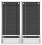 Delavan French Screen Doors pca products, Q-Series, Q-1550, aluminum screen door, delavan, French door