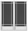 Delavan French Screen Doors pca products, Q-Series, Q-1550, aluminum screen door, delavan, French door