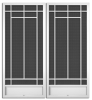 Mill Run French Screen Doors pca products, Q-Series, Q-1600, aluminum screen door, mill run, French door