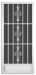 Eiffel Screen Door - T-1280+32x80+KP-8-18/14-Mesh+White+EZPull