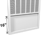 16in Kick Plate