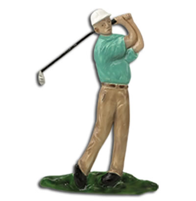 Golfer Airbrushed
