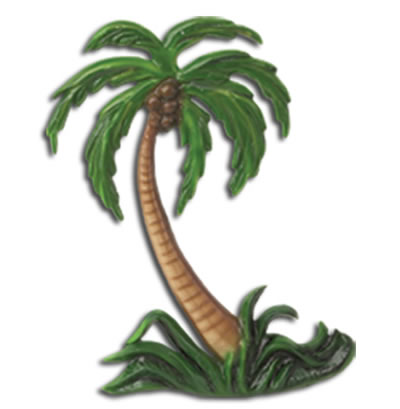 Palm Tree Airbrushed